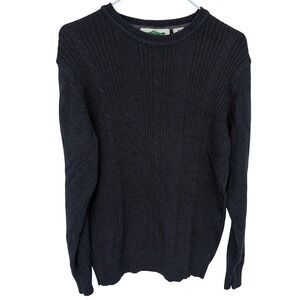 Gray Mountain Lake Cable Knit Sweater Medium‎ Womens Outdoor HIking Camping